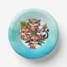 Es ist ein Junge | Woodland Creatures Babydusche