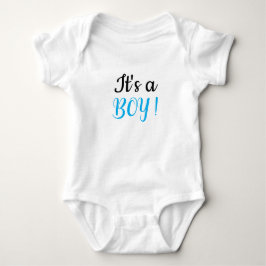 Es ist ein Jungengeschlecht, das den Karosserieanz Baby Strampler