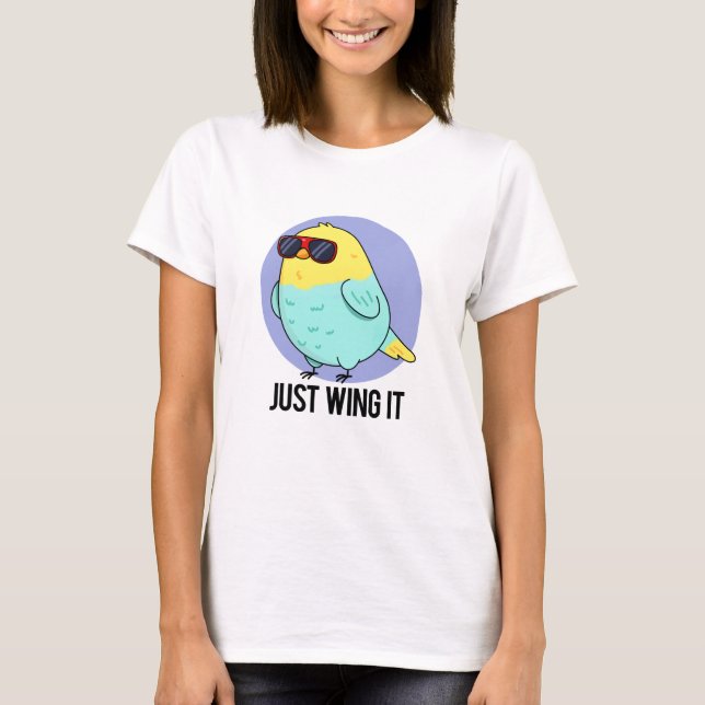 Es ist ein lustiger Vogelpuffer T-Shirt (Vorderseite)