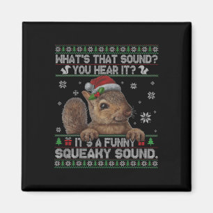 Es ist ein lustiges, quicheaky Sound Weihnachtshör Magnet