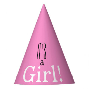 Es ist ein Mädchen! Baby Shower Party Hat Partyhütchen