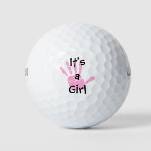 Es ist ein Mädchen Golfball