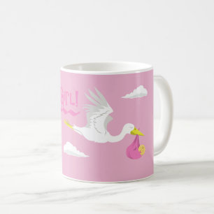 Es ist ein Mädchen! Kaffeetasse
