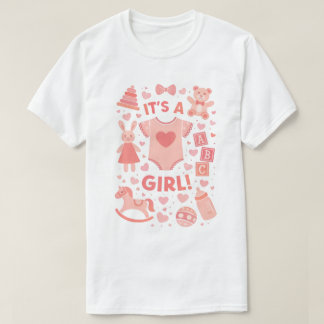 Es ist ein Mädchen – Modernes Celebration Frauen T T-Shirt