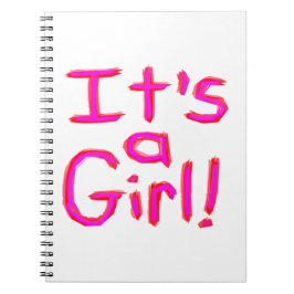 Es ist ein Mädchen! Notizblock