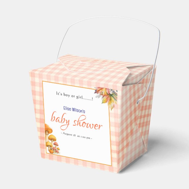 Es ist ein Mädchen oder ein Junge Halloween-Märche Geschenkschachtel (Vorderseite)