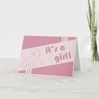 es ist ein Mädchen! (sehen Sie nach innen): Retro: Ankündigung