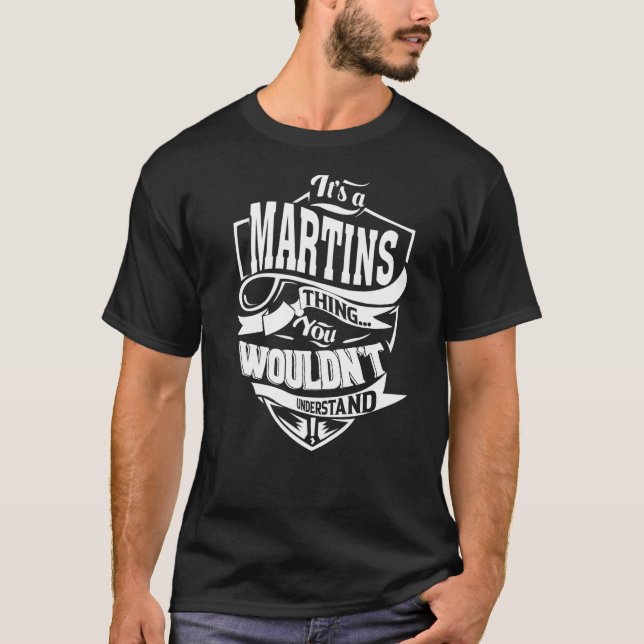 Es ist ein MARTINS Thing Geschenke Premium T-Shirt (Vorderseite)