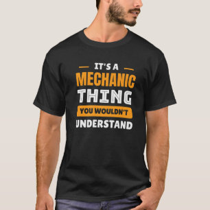 Es ist ein mechanisches Ding, man würde es nicht v T-Shirt