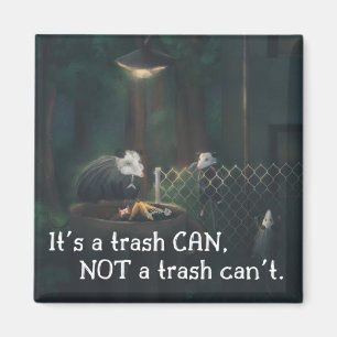 Es ist ein Müll kann nicht ein Müll kann nicht M Magnet