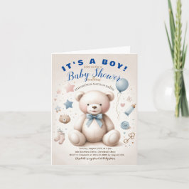 Es ist ein niedlicher Teddybär mit Flachbildschirm Ankündigung