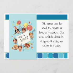 Es ist ein Party Einladung