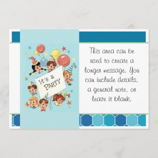 Es ist ein Party Einladung