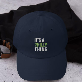 ES IST EIN PHILADELPHIA FOOTBALL. BESTICKTE BASEBALLKAPPE