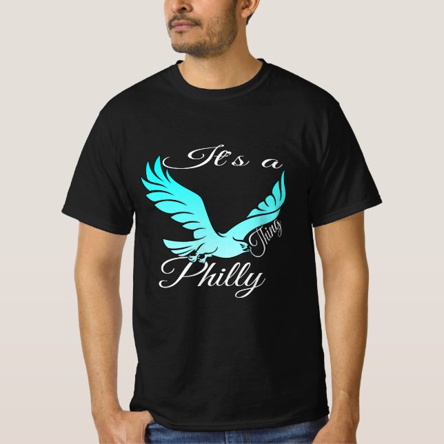 es ist ein Philly-Ding-Adler am besten #USA-Bester T-Shirt (Vorderseite)