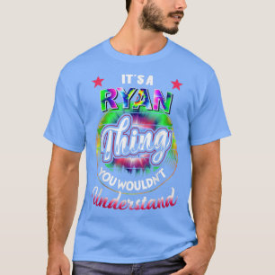 Es ist ein Ryan Thing - Gefärbte Krawatte Ryan Nam T-Shirt