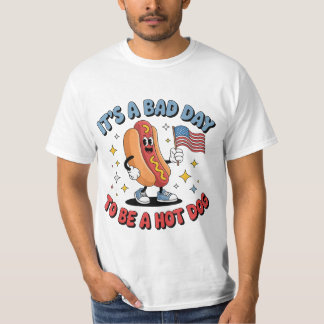 Es ist ein schlechter Tag, um ein Hotdog zu sein L T-Shirt