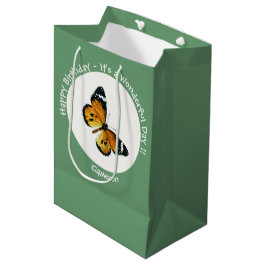 Es ist ein Schlichtes Tiger/African Queen Butterfl Mittlere Geschenktüte