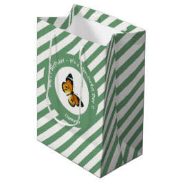 Es ist ein Schlichtes Tiger/African Queen Butterfl Mittlere Geschenktüte