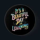 Es ist ein schöner Tag, um zurück zur Schule zu le Button<br><div class="desc">Es ist ein schöner Tag,  um zurück zur Schule zu lernen</div>