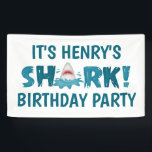 Es ist ein SHARK Kid Birthday Party Banner<br><div class="desc">Es ist ein SHARK Kinder Geburtstagsparty Banner Es ist Zeit zu dekorieren! Dieses Banner zum Geburtstag zum Thema Hai wird ein Fieber sein!</div>