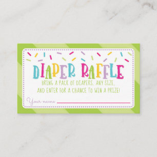 Es ist ein Sprinkle Baby Dusche Windeln Windeln Gr Begleitkarte