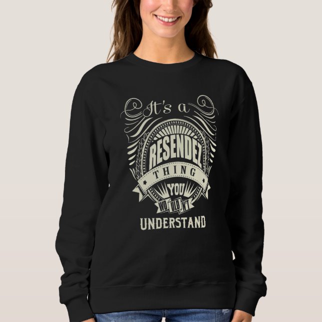 Es ist ein Umschwung, den man nicht verstehen würd Sweatshirt (Vorderseite)