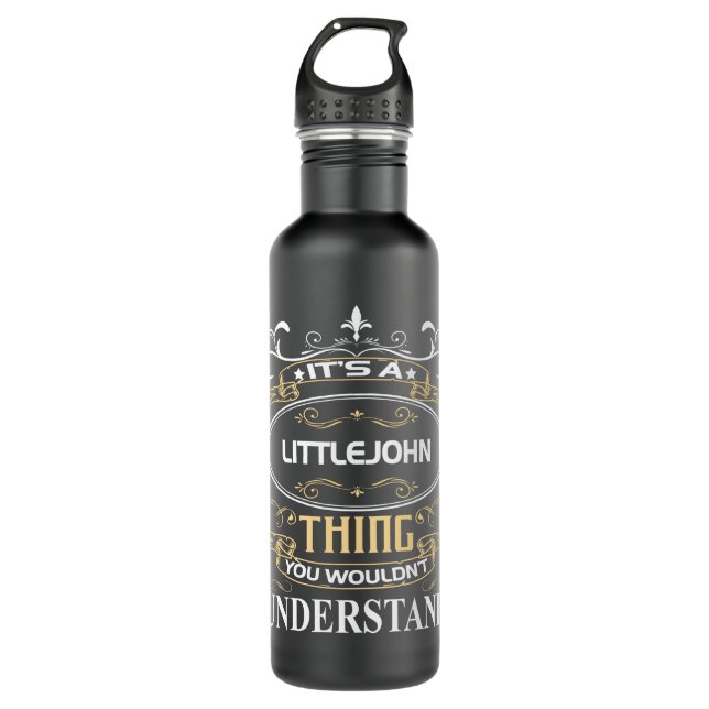 Es ist ein wenig Spaß, was man nicht verstehen wür Edelstahlflasche (Vorderseite)