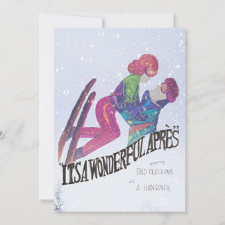 Es ist ein wunderbares Apres Feiertagskarte