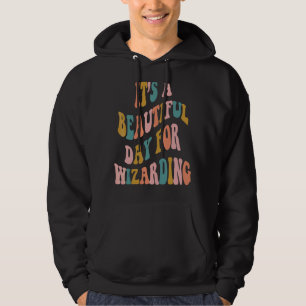 Es ist ein wunderschöner Tag zum Zaubern Vintager Hoodie