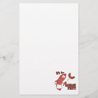 Es ist ein Wurst Fest Funny Swurst Kochen Cartoon Briefpapier