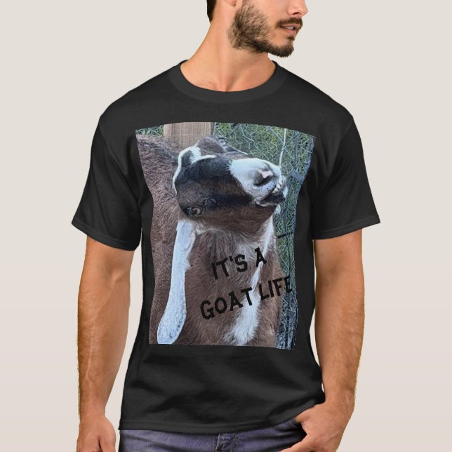 Es ist ein ZIEGENLEBEN T-Shirt (Vorderseite)