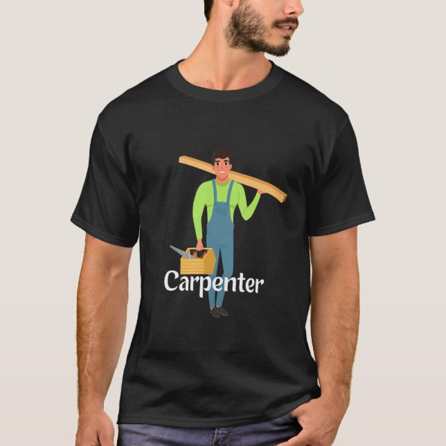 Es ist ein Zimmermann. Zuhause House Builder T-Shirt (Vorderseite)
