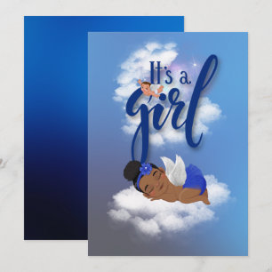 Es ist eine Baby Announcement Card Ankündigung