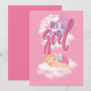 Es ist eine Baby Announcement Card Ankündigung