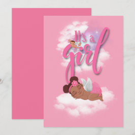 Es ist eine Baby Announcement Card Ankündigung