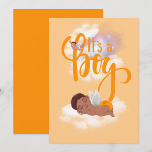 Es ist eine Baby-Announcement-Karte Ankündigung