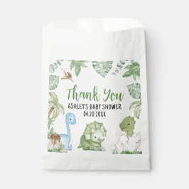 Es ist eine Baby-Dinosaurier-Kinderdusche Geschenktütchen