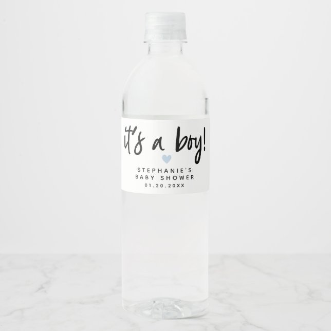 Es ist eine Baby-Dusche (Vorderseite)
