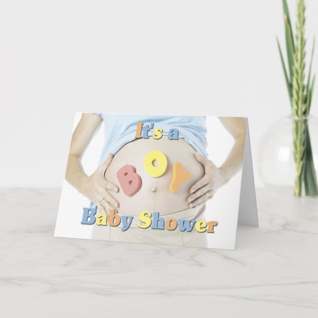 Es ist eine Baby-Dusche-Einladung Einladung (Vorderseite)