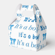 Es ist eine Baby-Dusche-Geschenkboxen