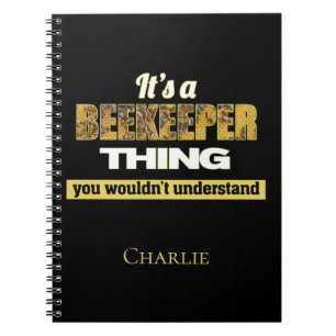 Es ist eine Beekeeper-Sache, die man nicht versteh Notizblock