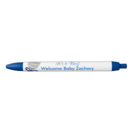 Es ist eine Boy Baby Rattle Blue Star Bow Ankündig Kugelschreiber
