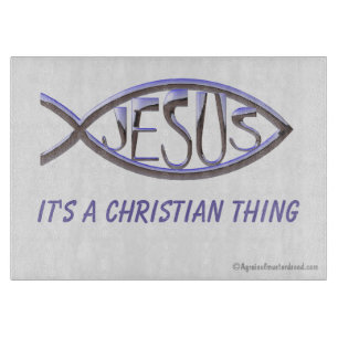 Es ist eine christliche Sache Schneidebrett