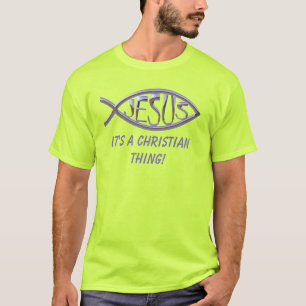 Es ist eine Christliche Sache, sie individuell zu T-Shirt