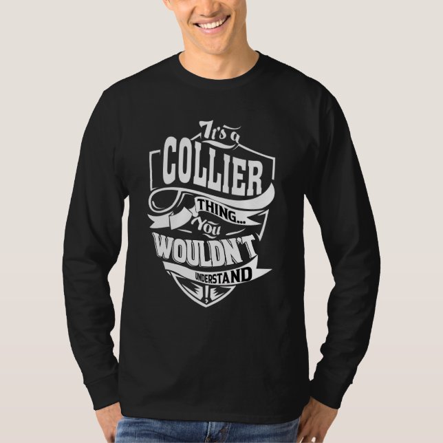 Es ist eine Collier-Sache   T-Shirt (Vorderseite)