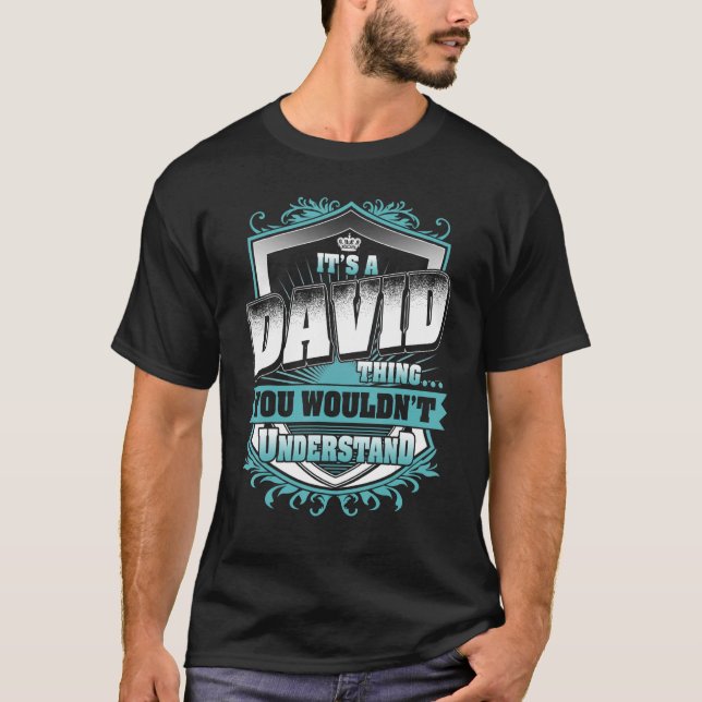Es ist eine DAVID Sache, die man nicht klassisch v T-Shirt (Vorderseite)