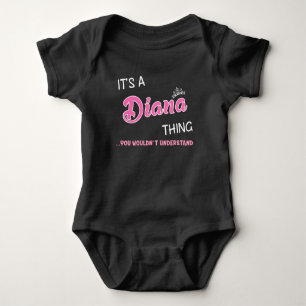 Es ist eine Diana-Sache, die du nicht verstehen w Baby Strampler