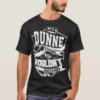 Es ist eine DUNNE-Sache