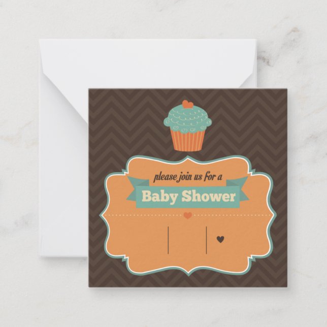 Es ist eine Einladung für Junge/Baby-Dusche (Vorderseite)